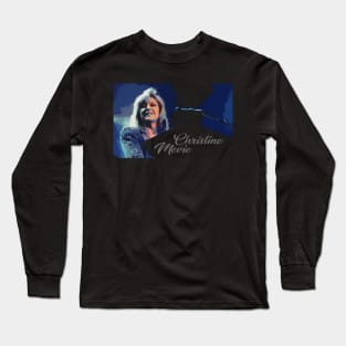 Fleetwood Mac's Soulful Siren Portraits Of Christine Mcvie Long Sleeve T-Shirt